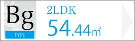 Bg TYPE 2LDK 54.44㎡